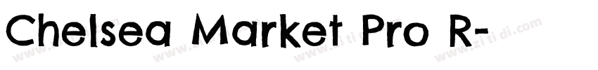 Chelsea Market Pro R字体转换